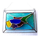 Cyprus Island Map Stained Glass Suncatcher Picture 