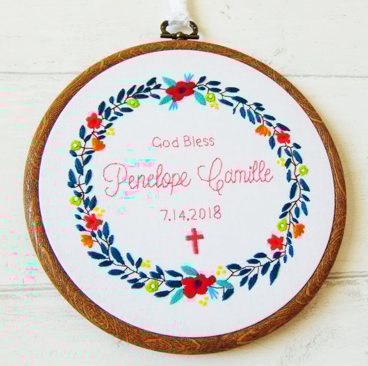 Baptism Gift, Christening Gift for Godchild, Pe... Folksy