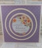 Handmade card - Happiness blooms from within - Image 1