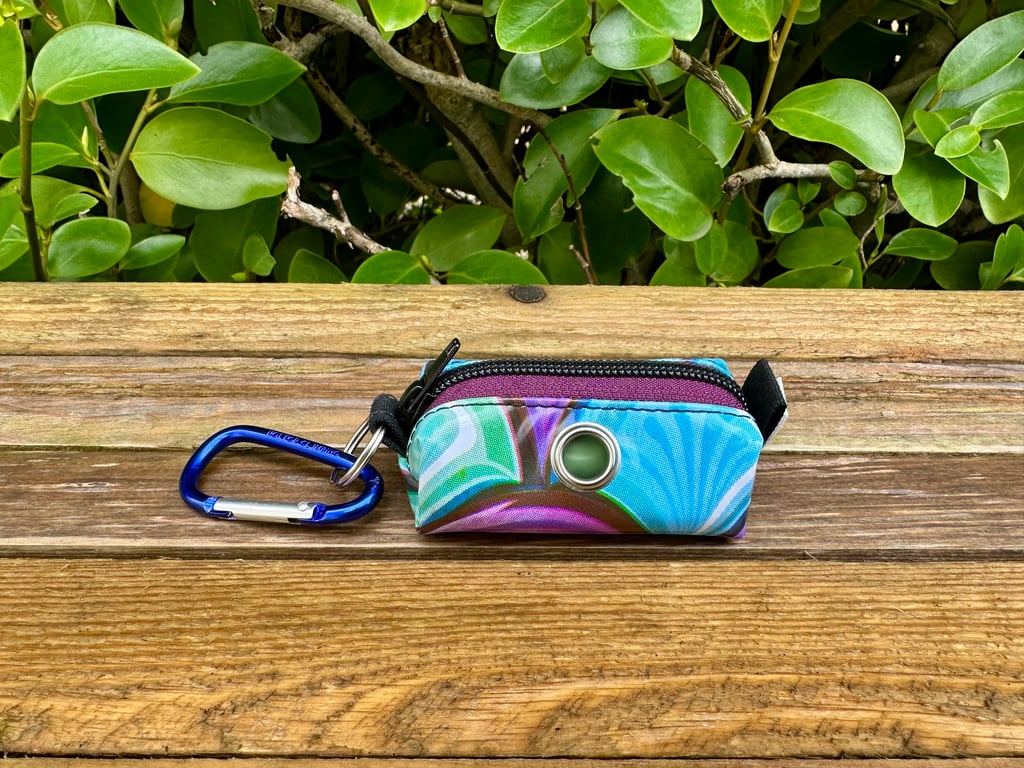 Mermaid Repurposed Dog Poo Bag Made From Pool Toy