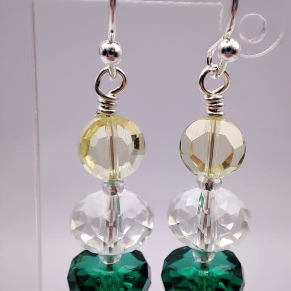 Glass Crystal earrings