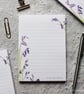 A6 Notepad With Bluebell Design - Lined  - Image 2