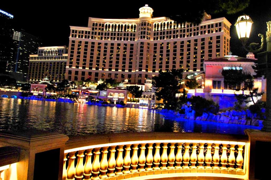 Bellagio Hotel Las Vegas America Photograph Print