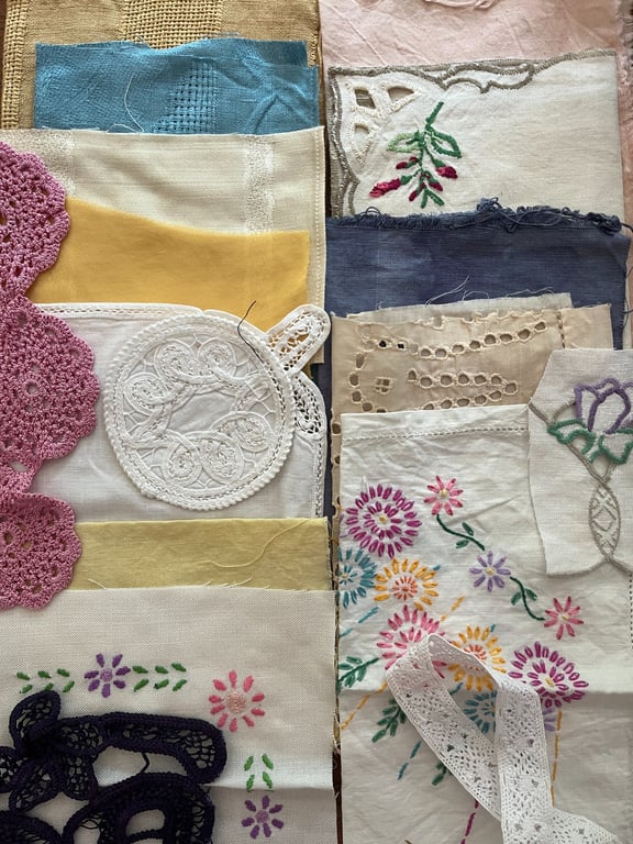 No.16 Vintage and Plant-Dyed Textile Fabric Inspiration Pack