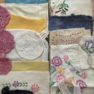 No.16 Vintage and Plant-Dyed Textile Fabric Inspiration Pack