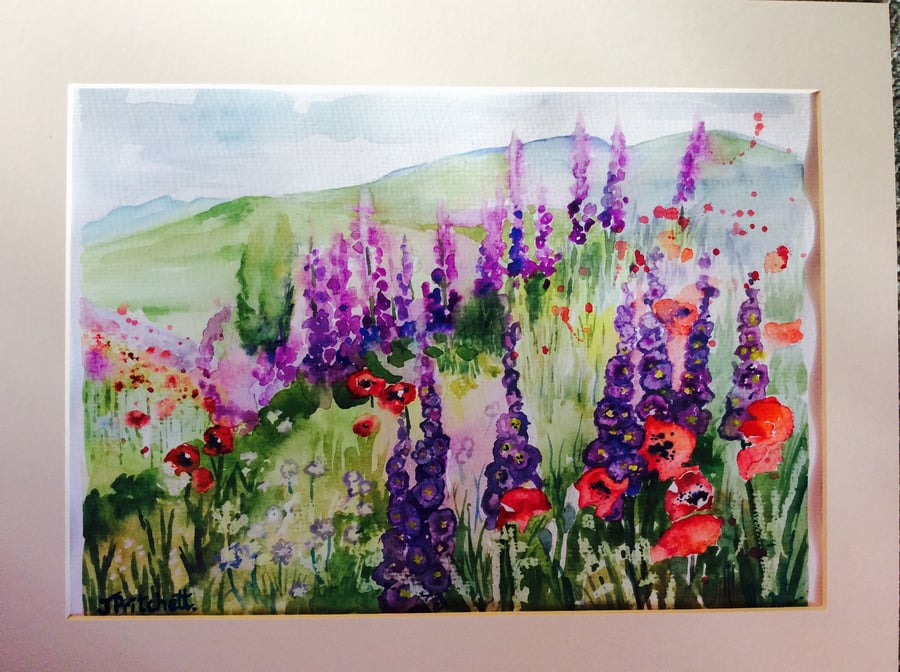 Purple meadow 