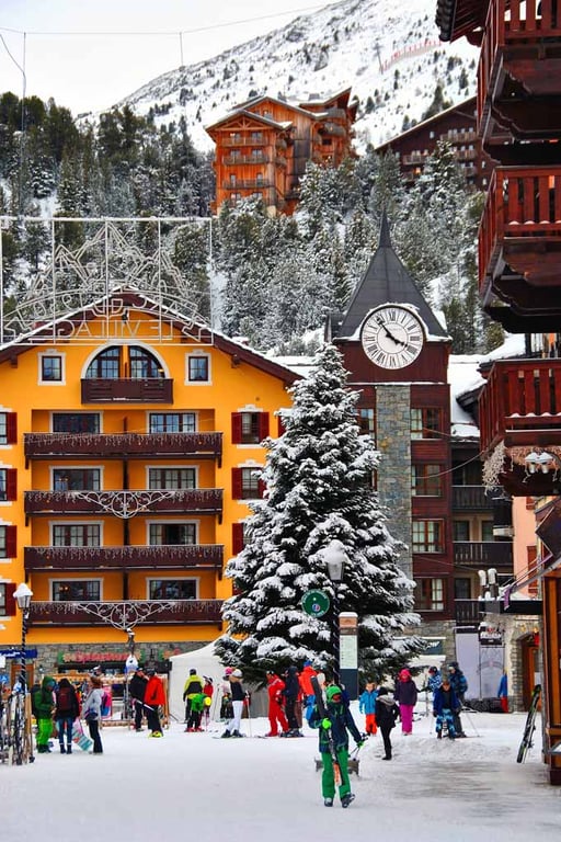 Les Arcs Arc 1950 French Alps France Photograph Print