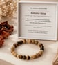 Autumn Glow – Tiger's Eye & Picture Jasper Bracelet