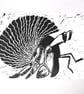 Hermit Crab Lino Print - Image 3