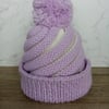 Cupcake swirl hat in orchid