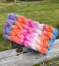 Hand knitted wool headband featuring Celtic knot pattern. Lined. CANDY - Image 7