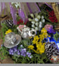 Ready for the Flower Ball Light up glass Dome OOAK Handmade - Image 3