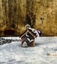 Bat House Copper & Silver Pendant - Image 1