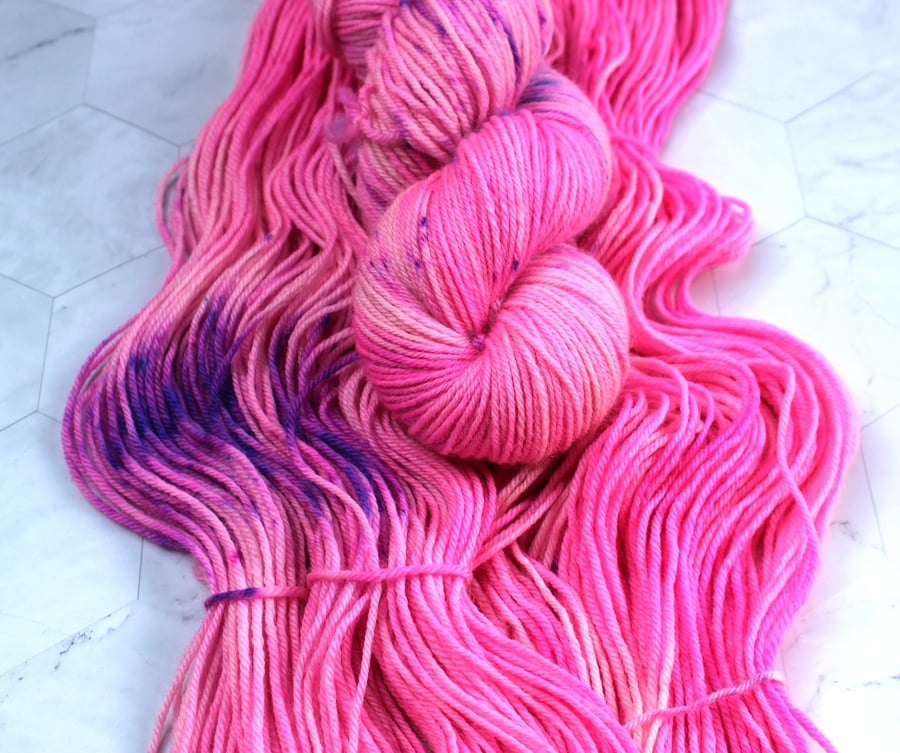 Eager To Please Hand Dyed BFL DK British Wool