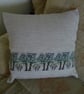 Handmade Machine Knitted Cushion Pillow Covers  - Trees - Flowers - Animals -   - Image 4