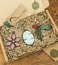Stained Glass Christmas Tree Decorations, Handmade Heirloom Gift Set - Image 8