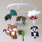 30cm Hanging Woodland Friends Mobile