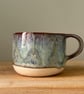 Handmade stoneware mug, 270ml ceramic mug, Homeware gift, seconds sale - Image 4