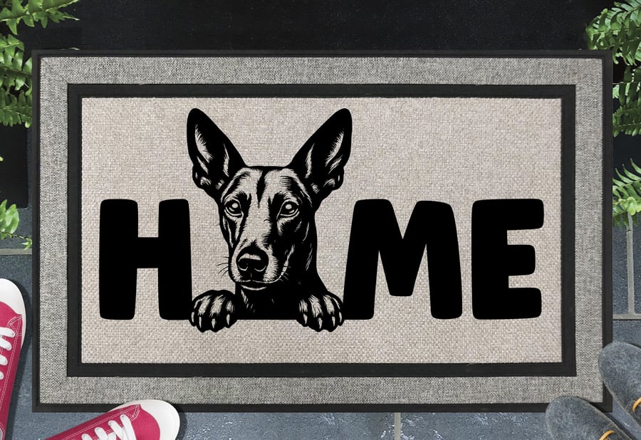 Podenco Doormat No.5 - All Weather - Podenco Welcome Mat, 45x70cm 