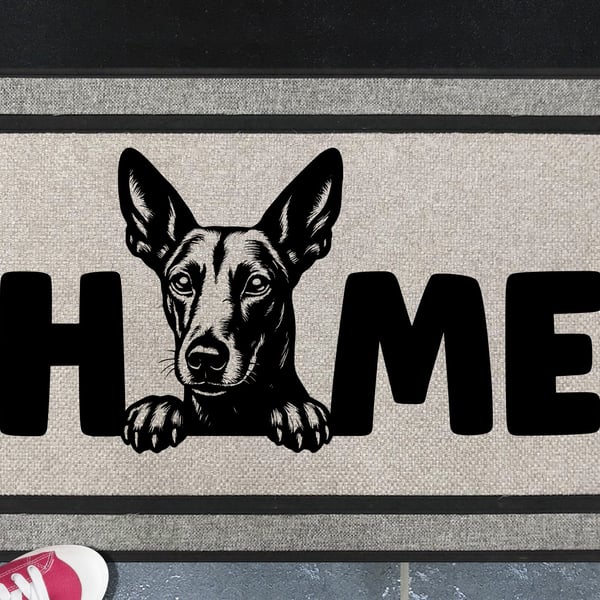 Podenco Doormat No.5 - All Weather - Podenco Welcome Mat, 45x70cm 