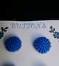 Buttons Handmade Embroidered Yorkshire Style  - Image 3