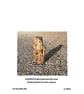 Giraffe; greetings card, blank inside and printed on card and photographic paper - Image 2