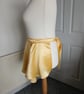 Yellow satin short apron - Image 3
