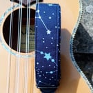  1.5 inch Handmade ukulele neck strap Constellations