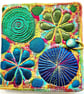 Sewing Needle Case with Free Machine Embroidery  - Image 1