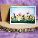 A6 Summer Meadow any occasion greeting card