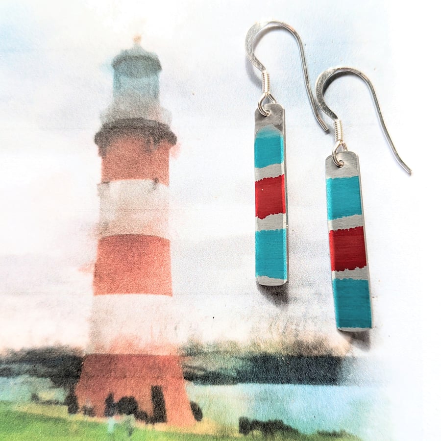 Stripey Seaside earrings