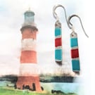 Stripey Seaside earrings
