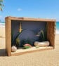 Under the Sea 3D Shadow Box Wall Art Coastal Ocean Decor Sea Core Wooden Wall Ha - Image 2