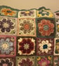 Granny square African flower crochet knee blanket - Image 2