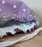 Purple Spot & Lilac Floral Kit Bag - Image 3