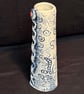 Tall impressed vase - Image 2