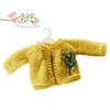 Reserved for Julie - Hand Embroidered Jonquil Cardigan 