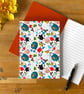 Bridget Jones's Diary A5 Lined Notebook – Hand-Drawn 90s Rom-Com Journal - Image 1