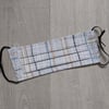 Stripe Fabric Face Mask with adjustable elastic - Charity donation