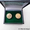 Spanish 1996 Peseta Coin Cufflinks