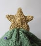 Tea cosy Tea cosie - Christmas tree glittery pine needle green - Image 3