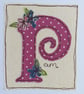 Personalised Embroidered Name Card - Image 6