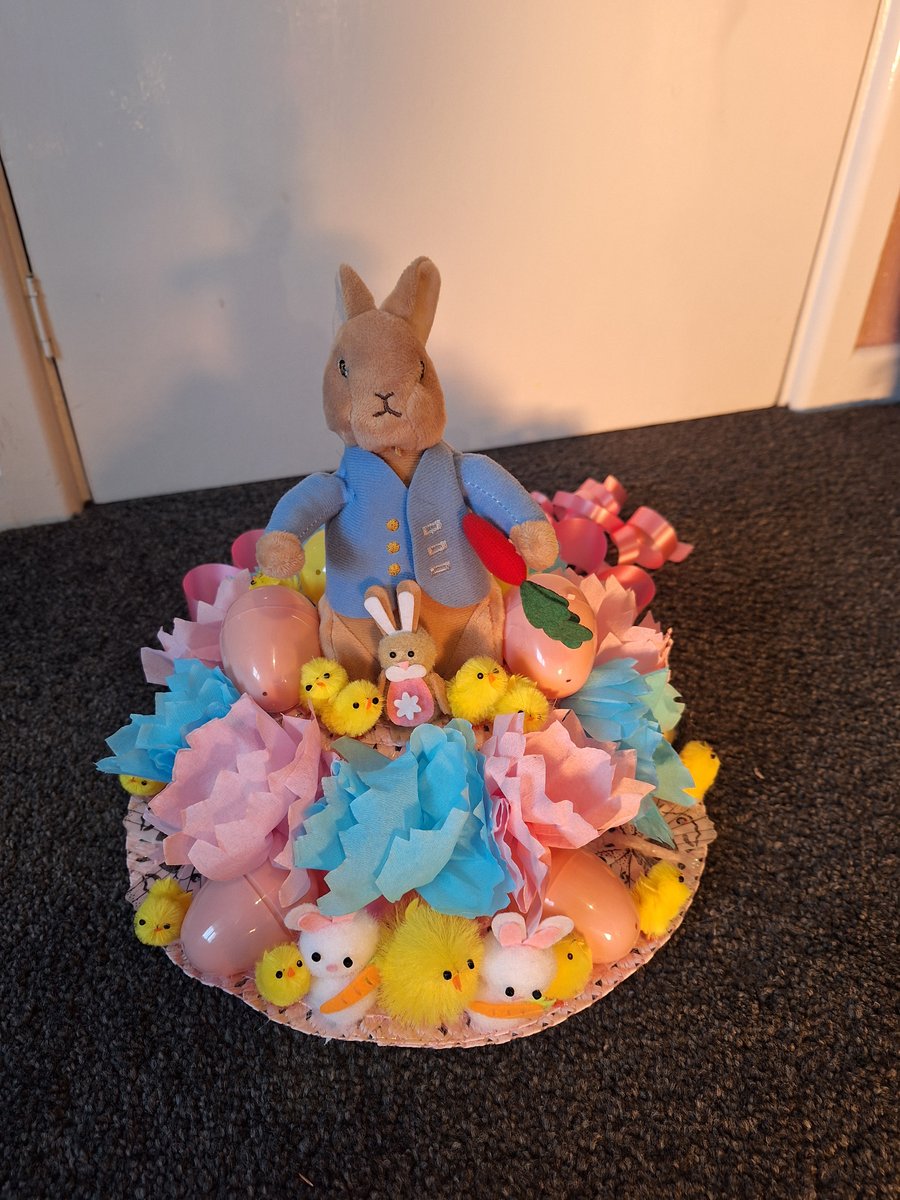 Easter bonnet Peter rabbit