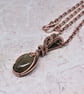 Labradorite and Copper Pendant - Image 7