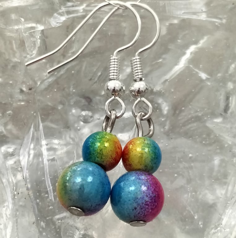 Rainbow miracle bead drops