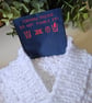 Designer Hand Knitted Baby Cardigan & Booties Set 3-9 Months Size - Image 7