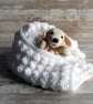 Handmade Crochet Doll Blanket Choice of Colours - Image 9