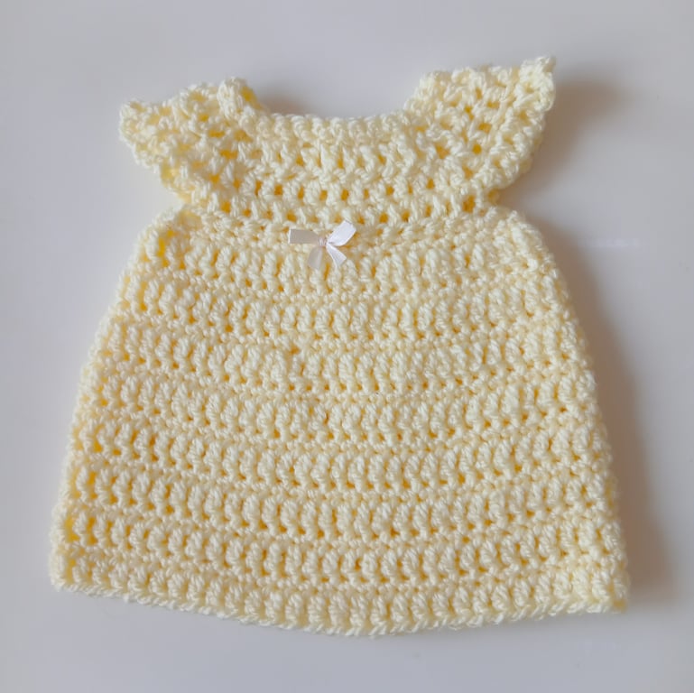CROCHET PATTERN PDF Little Lemon Dress for Baby