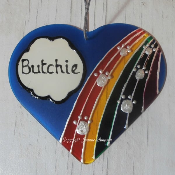 Rainbow Bridge pet memorial sun catcher decoration