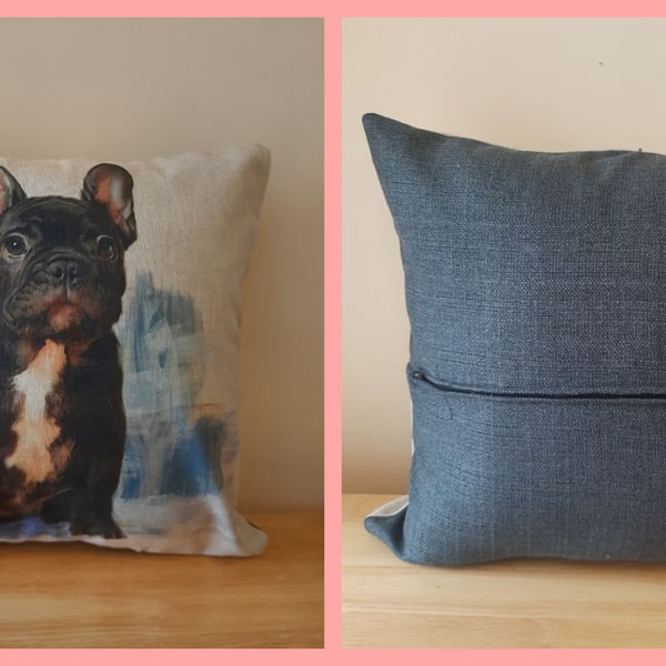 French Bulldog Cushion Cover